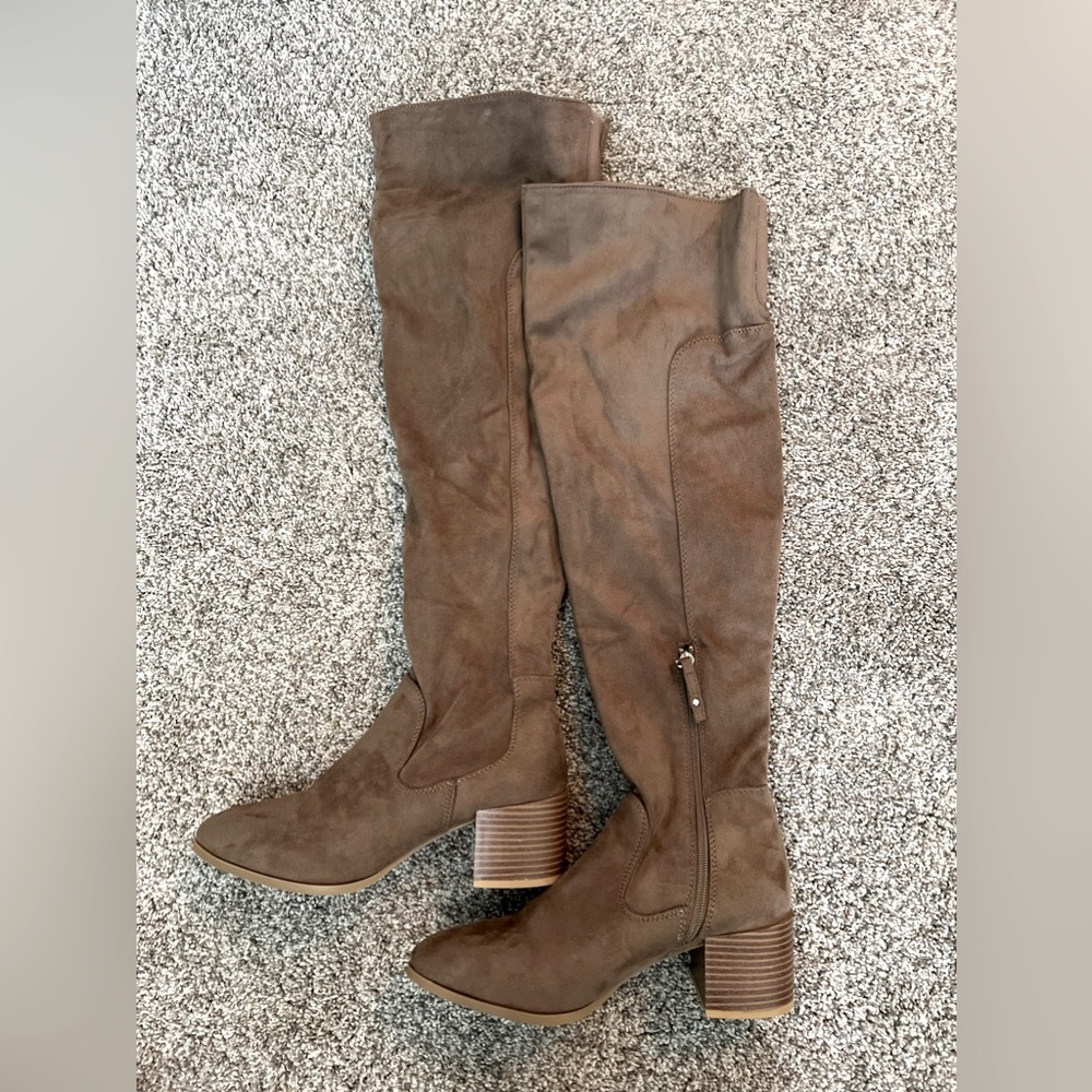 Knee high boots